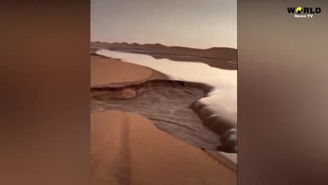 HCNN - You won't believe this miracle!! the water come out from the desert in arabia