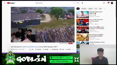 GOBLIN REACTION MAVI EXPOSED LIVE 😂🤣