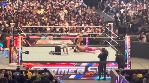 WWE Seth Rollins vs Finn SummerSlam.