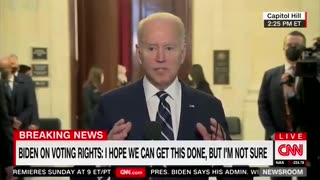 Joe Biden on who counts the votes.