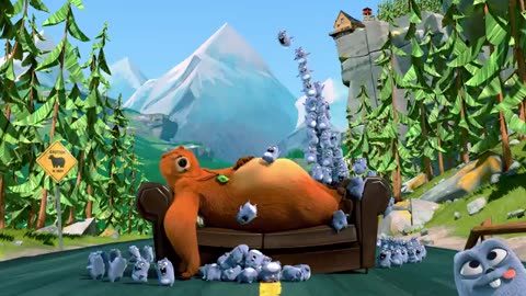 Grizzy & les Lemmings - Jeu de l'ours - Episode 71