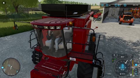 Farming Simulator 22 | Eastern North Carolina | Timelapse # 61 | Wheat Harvest