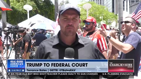 Ben Bergquam Reports LIVE from Miami Courthouse for Trump Arraignment