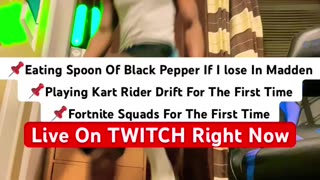 Eat Spoon Of Black Pepper If I lose In Madden Kart Rider Drift First Time Fortnite Squads First Time