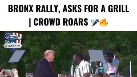 TRUMP SHOCKS WORLD, BRINGS FAMOUS RAPPERS ONSTAGE AT BRONX RALLY