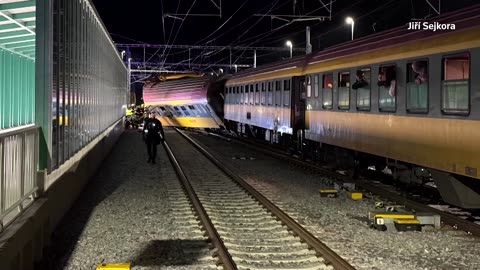 Czech train crash leaves several dead