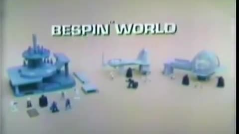 Star Wars 1981 TV Vintage Toy Commercial - Empire Strikes Back Bespin Micro World Playset