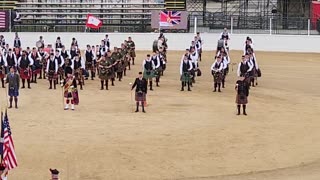 Scottish Fest - Bagpipes at the Stadium - Closing and Exit