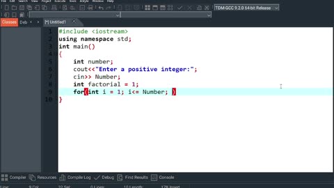 Factorial Calculation of Digits | Exploring Dev C++