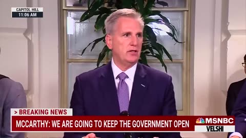 McCarthy on efforts to avoid a shutdown: 'We're gonna finish our job