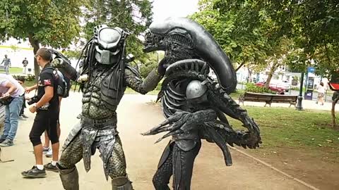 Alien vs Depredador en viña del mar