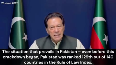 Chairman Imran Khan LIVE Speech Highlights 25 June 2023