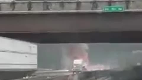 Semi trailer Fire