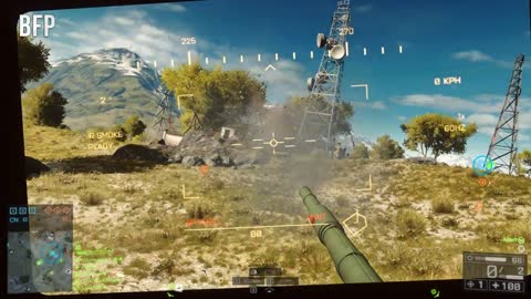 Amazing Tank Kill - Only in Battlefield 4