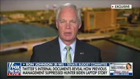 Much Larger Stories Behind Elon Musks's Release Of The Twitter Files - Se. Ron Johnson