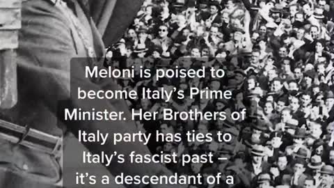 Italy Is On the Brink ofBeing Led by the FarRight For The First TimeSince WW2