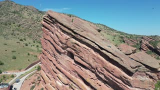 Red Rocks Amphitheater Drone Flight