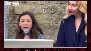 A 12 Year old girl summarising about the concept of 15 minute cities