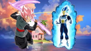 Who is Stronger / Goku black vs Vegeta