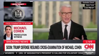 Anderson Cooper visibly STUNNED by destruction of Michael Cohen on stand