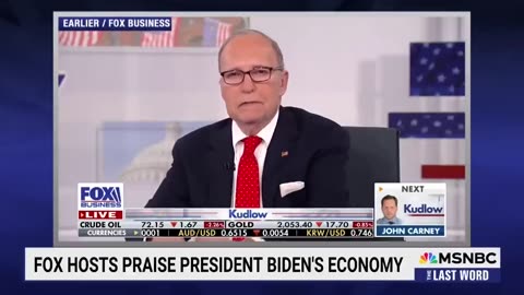 Fox hosts forced to grudgingly admit economy booming under Biden