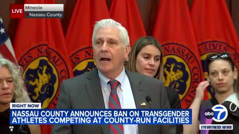 Nassau County bans Transgender Athletes from Competing in women's sports