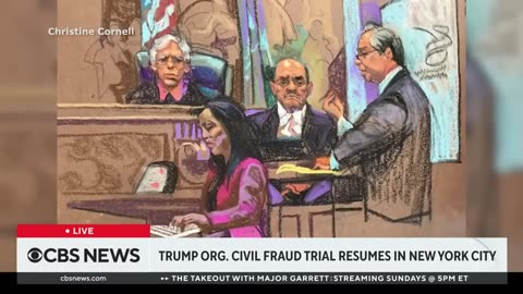 Allen Weisselberg takes the stand in Trump civil fraud trial