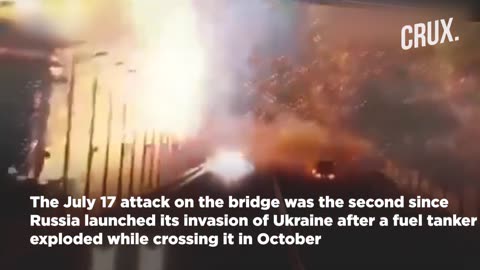Crimea Bridge Attack, Putin's Prized Facility Military Target For Ukraine Or Civil Infrastructure?