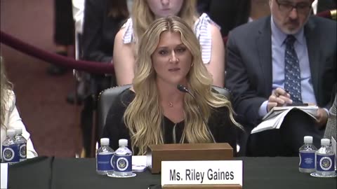 Riley Gaines Hits Back At Democrat Senator Defending Men Entering Women's Locker Rooms