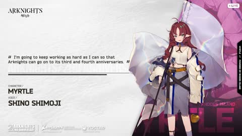 Arknights 2nd Anniversary CV Greetings 06