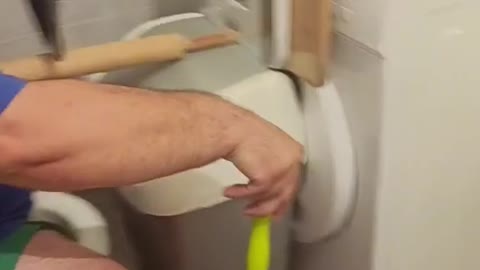 Toilet mimics Driving