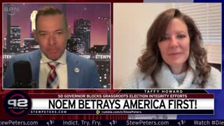 Noem BETRAYS America First! Kristi Noem Leads South Dakota RINOS Against Election Integrity