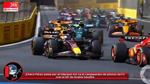 ¡Checo Pérez pelea por el liderato! Así va el campeonato de pilotos de F1 tras GP de Arabia