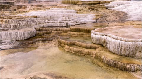 Mound Spring and Jupiter Terrace