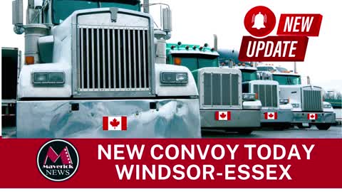 Windsor Freedom Convoy: Mask Mandate Protest ( Live News Update )