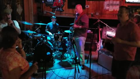 One of the last Open Blues Jams at the Green Iguana