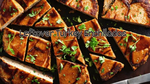 Leftover Turkey Enchiladas dishes ,cooking,