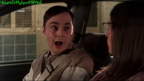 Funny Shamy Car Scene - The Big Bang Theory