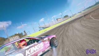 Following a formula Drift Car