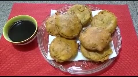 Classic Indian Dish: Eggplant Fritters (Watch & Prepare)