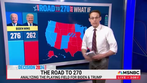 Steve Kornacki maps the road to 270 at start of the campaign