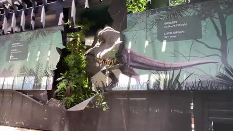 [NEW] JURASSIC WORLD The Ride! New INDOMINUS REX! | Universal Studios Hollywood