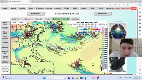 The Weather 7 News October 8 2023 (New Disturbance in Carribean?)