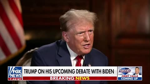 Trump: Biden Didn't Think I Would Accept His Debate Terms