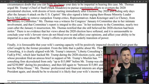 House Dems ATTACK Clarence Thomas and Demand RECUSAL in Trump Ballot Removal Case