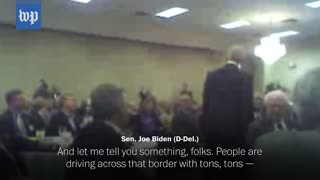 In 2006, Senator Joe Biden said he voted for "700 miles of fence" at the border