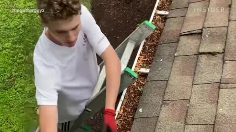 How Clogged Gutters Are Deep Cleaned Deep Cleaned