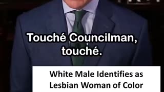 A white man identifies as a lesbian woman of color, and people are upset about it.