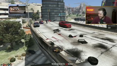 RED MAFIA vs DEA�LSPD (GTA V RP) VLTRP BLACK, MADRASO C