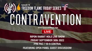 FREEDOM FLAME FRIDAY – CONTRAVENTION